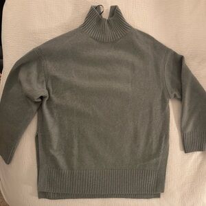 H&M Light Sage Turtleneck Sweater